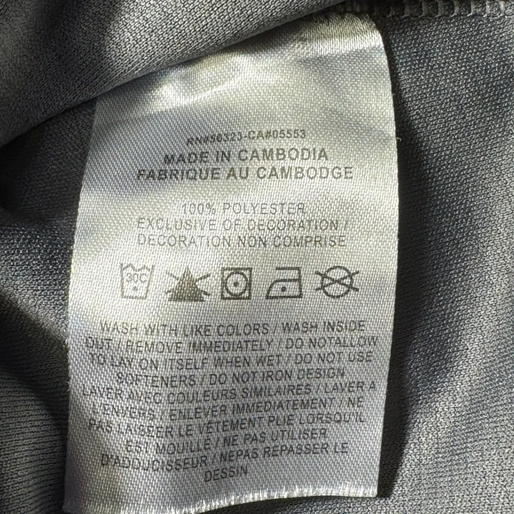 Nike Dri-Fit Performance Sport Shorts grey teen size large